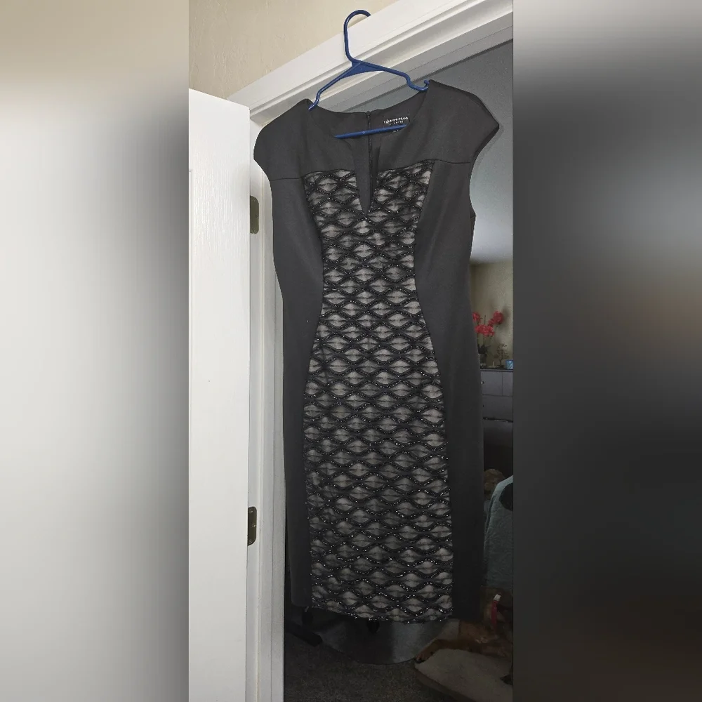 Womens Connected Apparel Black Dress Size 10